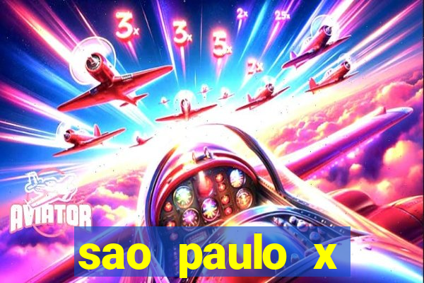 sao paulo x botafogo palpite