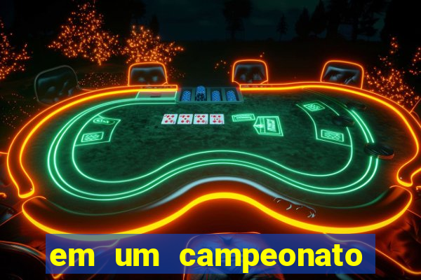 em um campeonato de futebol cada time joga exatamente 19