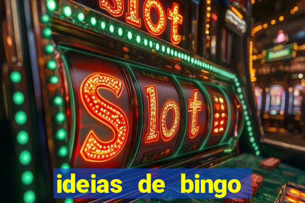 ideias de bingo para o natal