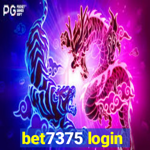 bet7375 login