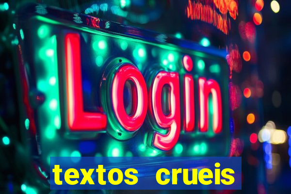 textos crueis demais pdf