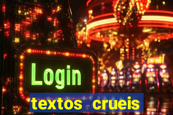 textos crueis demais pdf