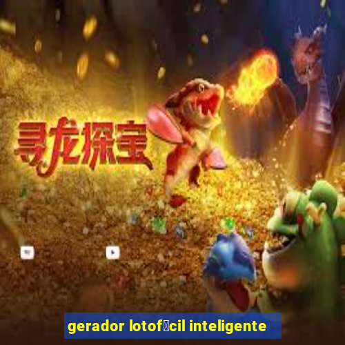 gerador lotof谩cil inteligente