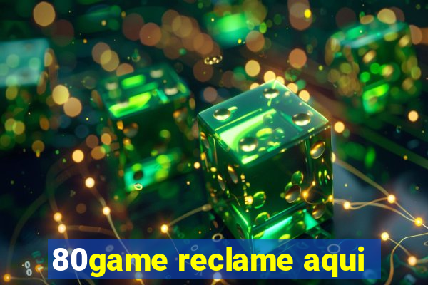 80game reclame aqui