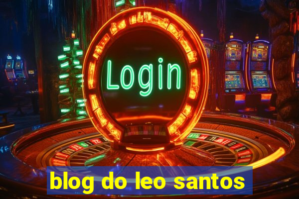 blog do leo santos