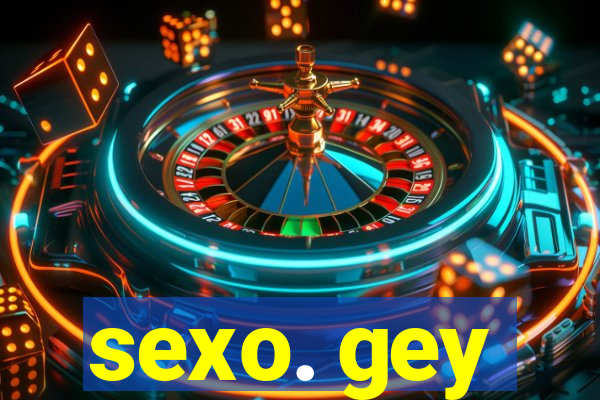 sexo. gey