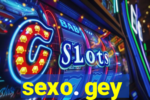 sexo. gey