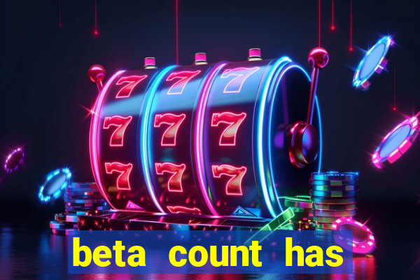 beta count has changed pt br