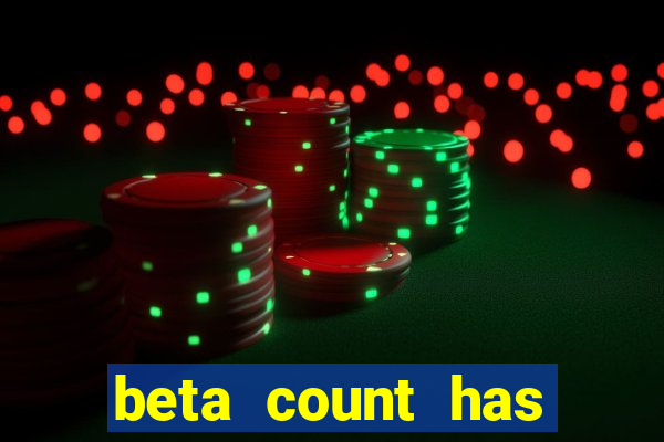 beta count has changed pt br