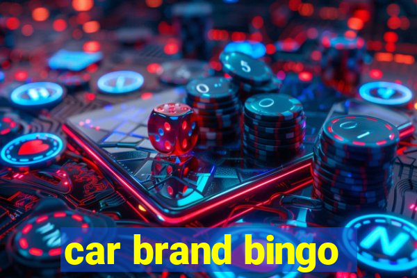 car brand bingo