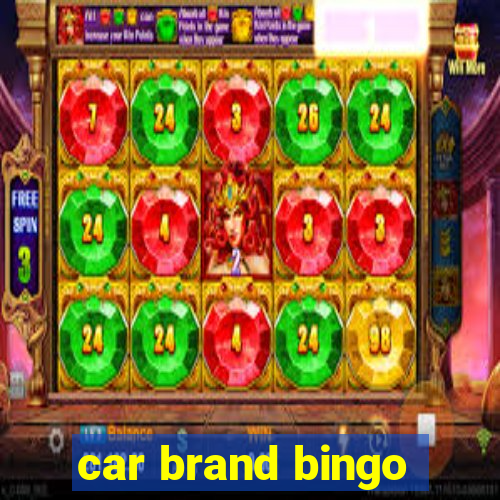 car brand bingo