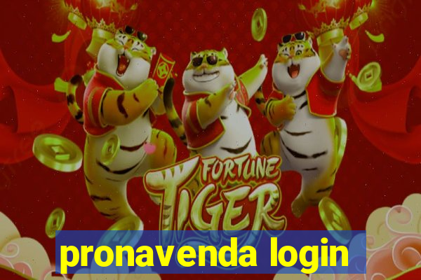 pronavenda login