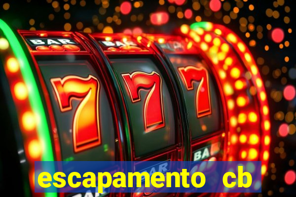 escapamento cb twister 250