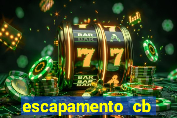 escapamento cb twister 250