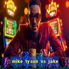 mike tyson vs jake paul assistir online