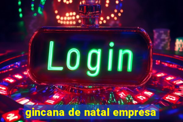 gincana de natal empresa