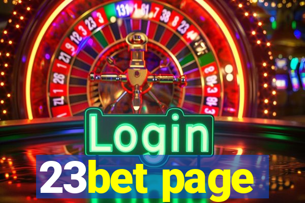 23bet page