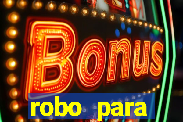 robo para plataforma de jogos