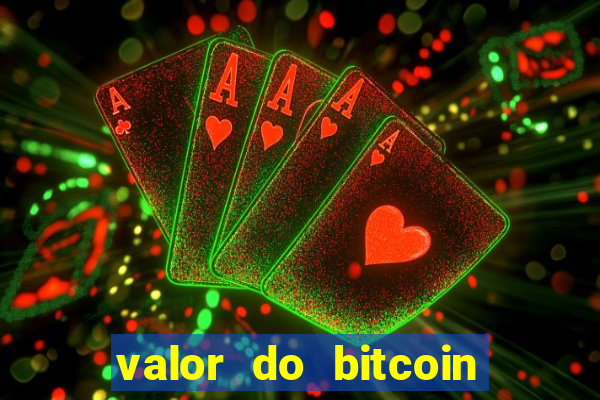 valor do bitcoin em 2020