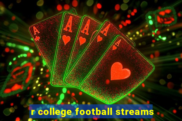 r college football streams