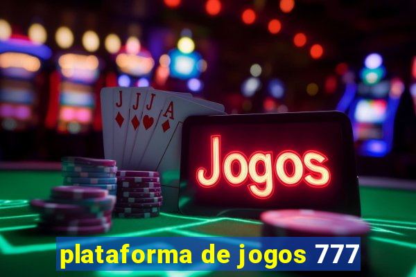 plataforma de jogos 777