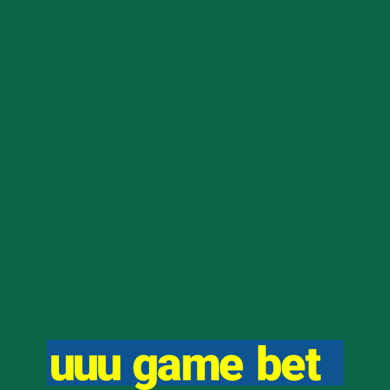 uuu game bet