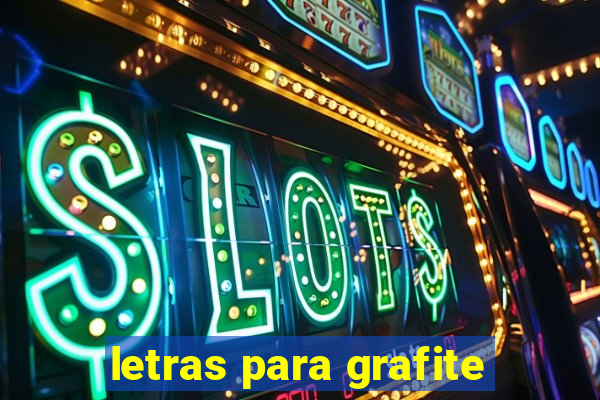 letras para grafite