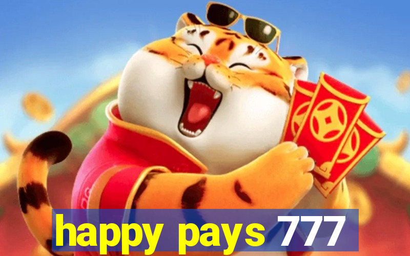 happy pays 777