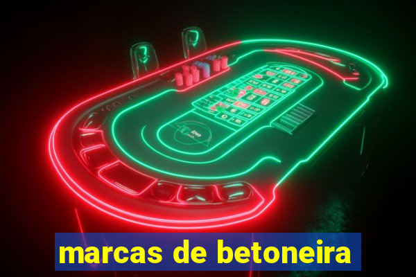 marcas de betoneira