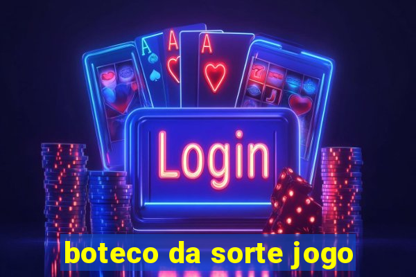 boteco da sorte jogo