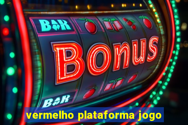 vermelho plataforma jogo