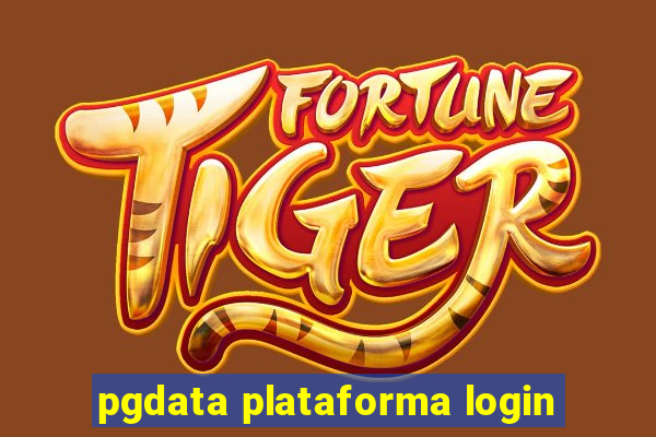 pgdata plataforma login