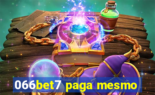 066bet7 paga mesmo