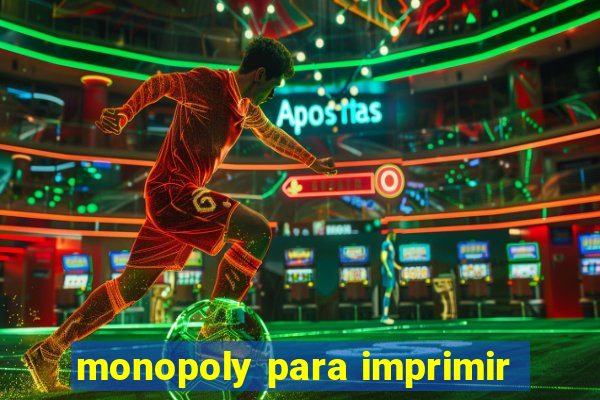 monopoly para imprimir