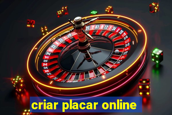 criar placar online