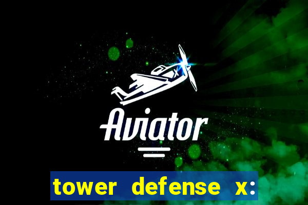 tower defense x: beta codes