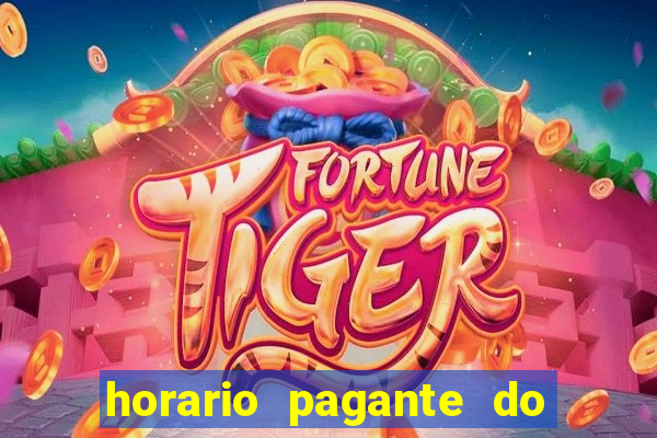 horario pagante do coelho fortune