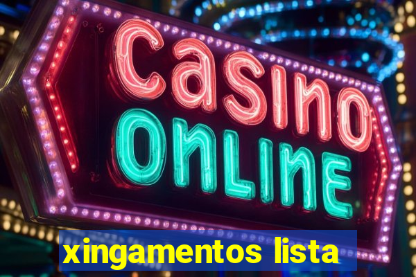 xingamentos lista