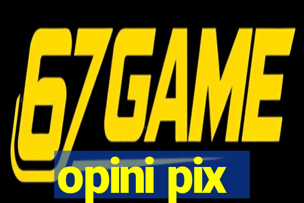 opini pix