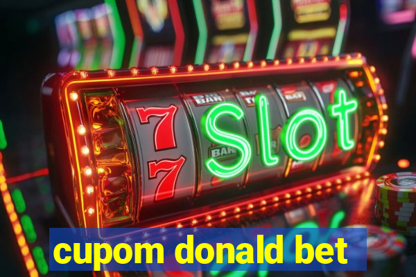 cupom donald bet