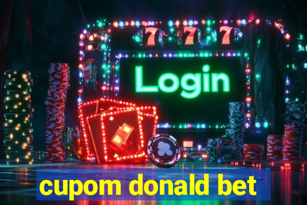 cupom donald bet