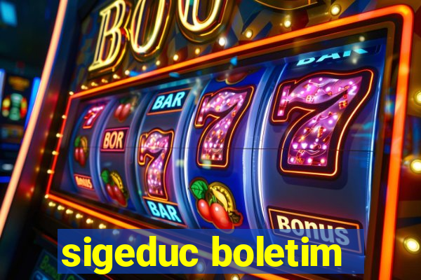 sigeduc boletim