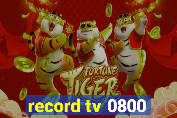 record tv 0800