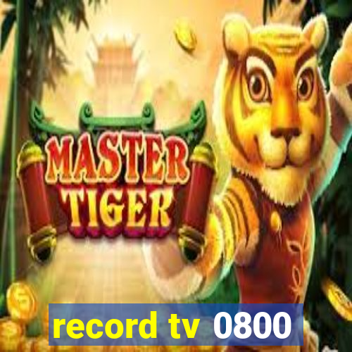 record tv 0800