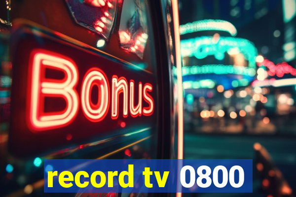 record tv 0800