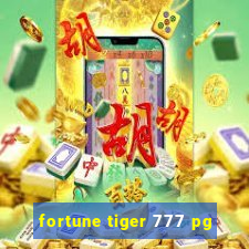 fortune tiger 777 pg