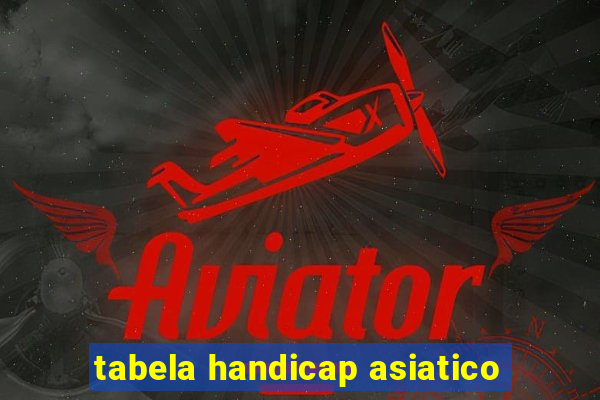 tabela handicap asiatico