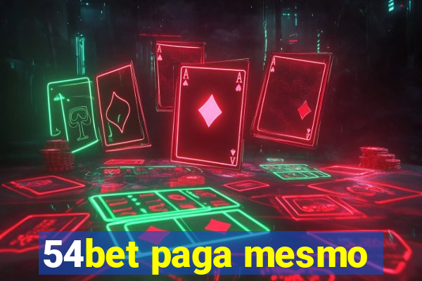 54bet paga mesmo