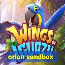 orion sandbox