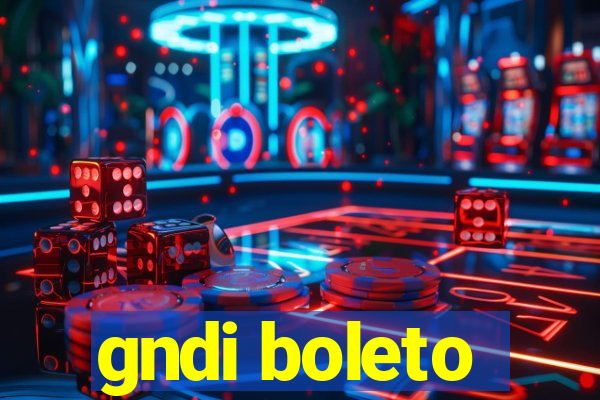 gndi boleto